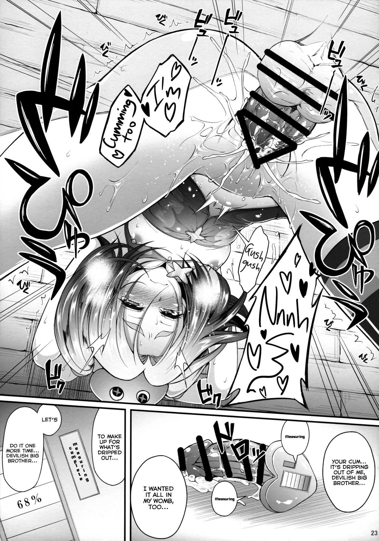 Hentai Manga Comic-Pachimonogatari Part 11: Yotsugi Magika-Read-22